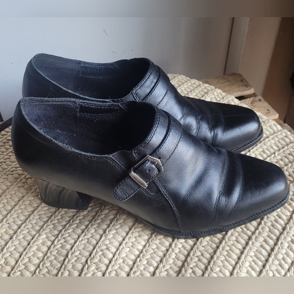 Dr. Scholls Black Shoes Size 9W - Picture 1 of 6